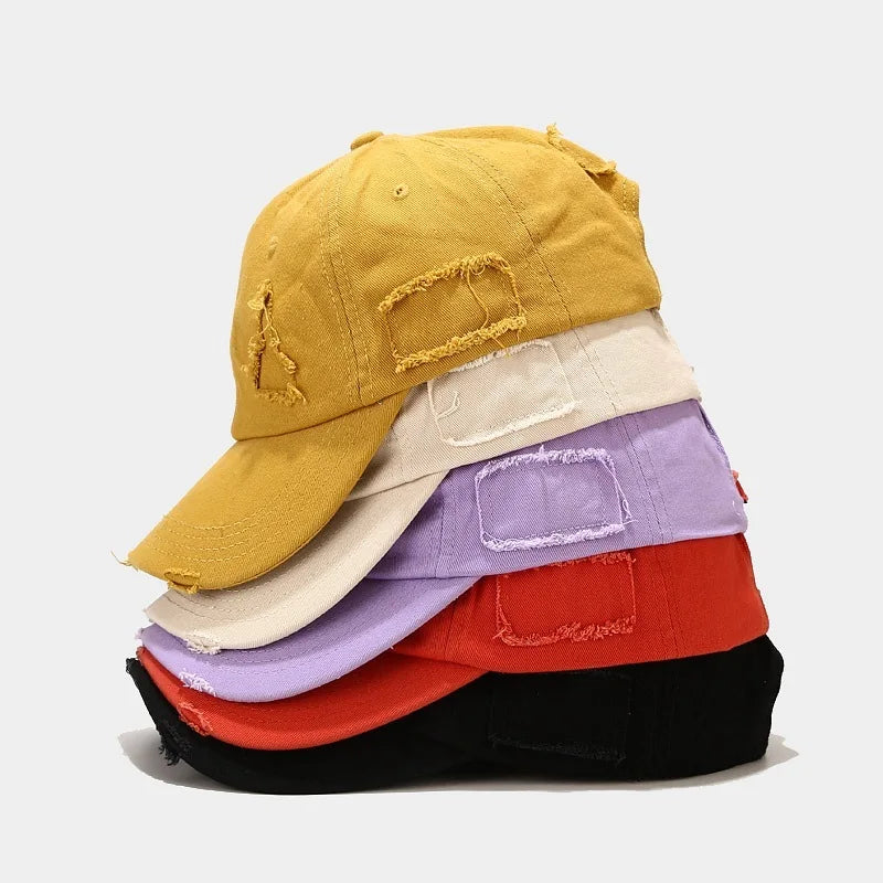 Worn Out Washed Baseball Cap