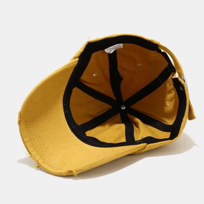 Worn Out Washed Baseball Cap