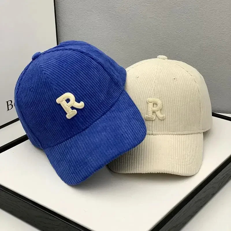 Corduroy "R" Cap