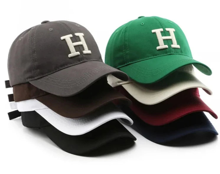 "H" Embroidered Cap