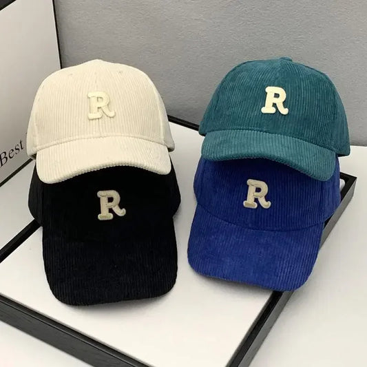 Corduroy "R" Cap